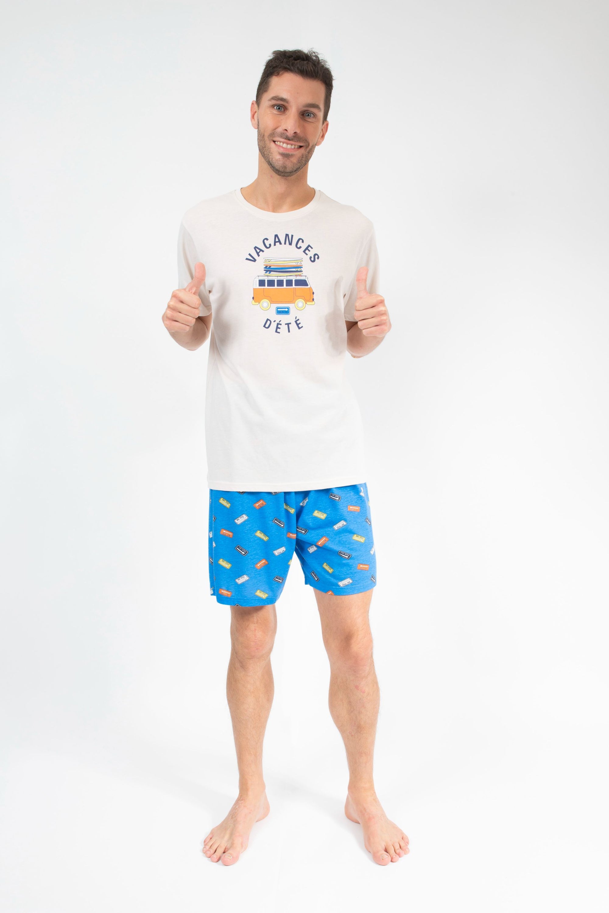 Pyjamashort Man Zand