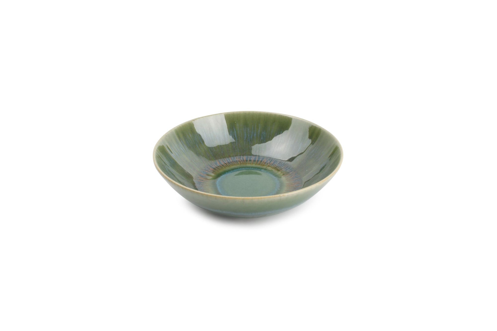 Ona - Kom 17xH5cm groen Luce - 1 SET - 4 stuks