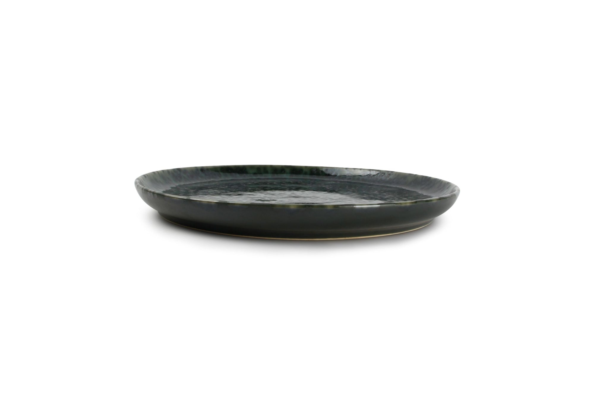 Plat Bord 27cm Groen Primal - 1 Set - 4 Stuks
