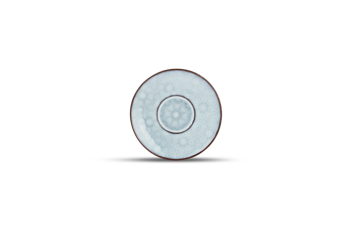 S&amp;P - Tasse à moka 9cl et soucoupe bleu clair Marrakesh - 1 SET - 4 pièces