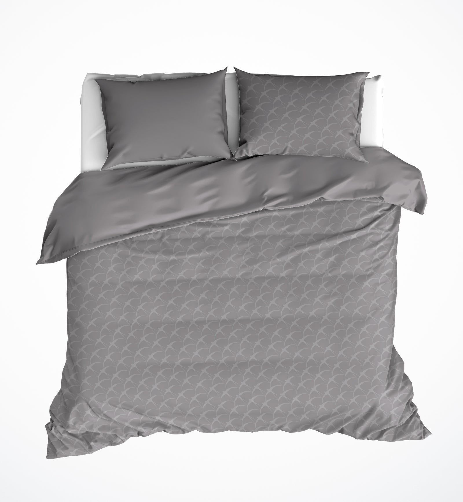 Luxury Collectie - Birds Natural Grey