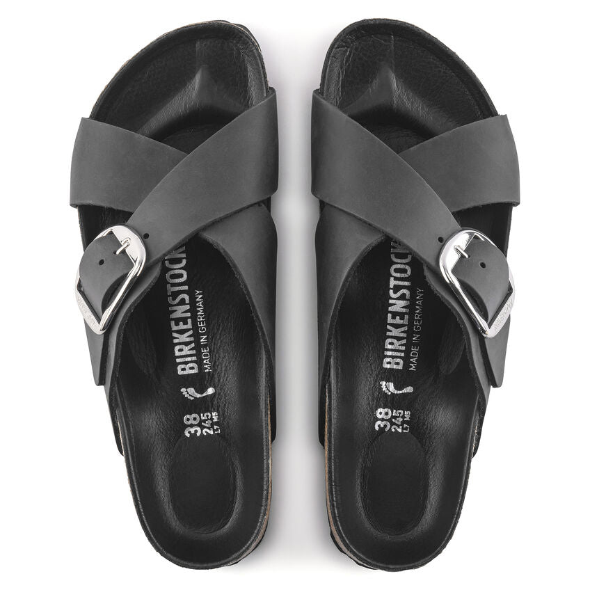 Siena Big Buckle Fl Black Hex