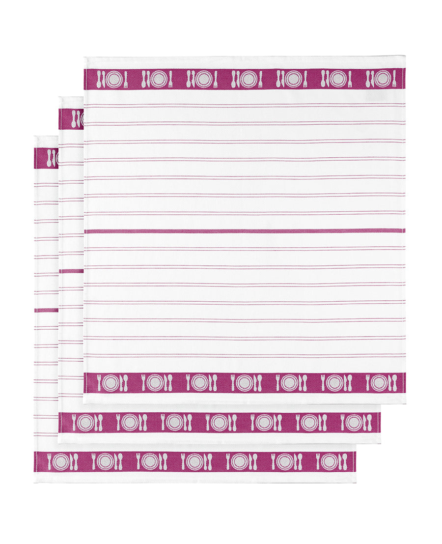 Luxury Collectie - Bml White-fuchsia