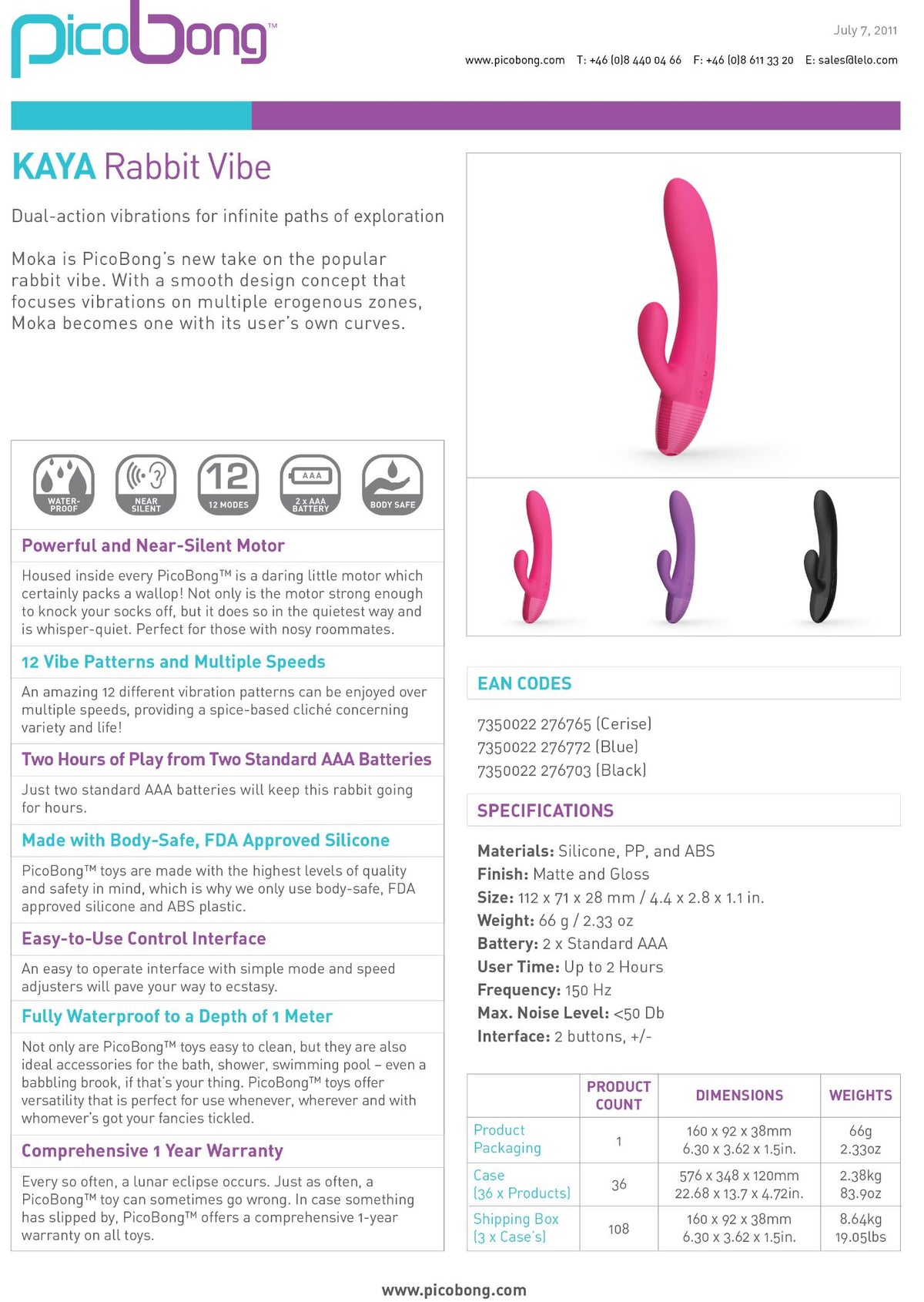 Kaya Rabbit Vibe Purple