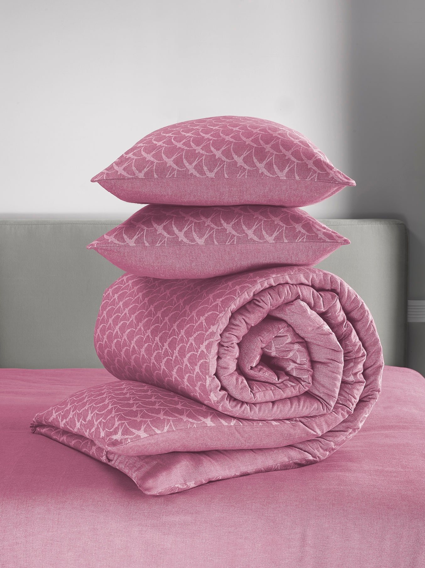 Luxury Collectie - Birds Lilac