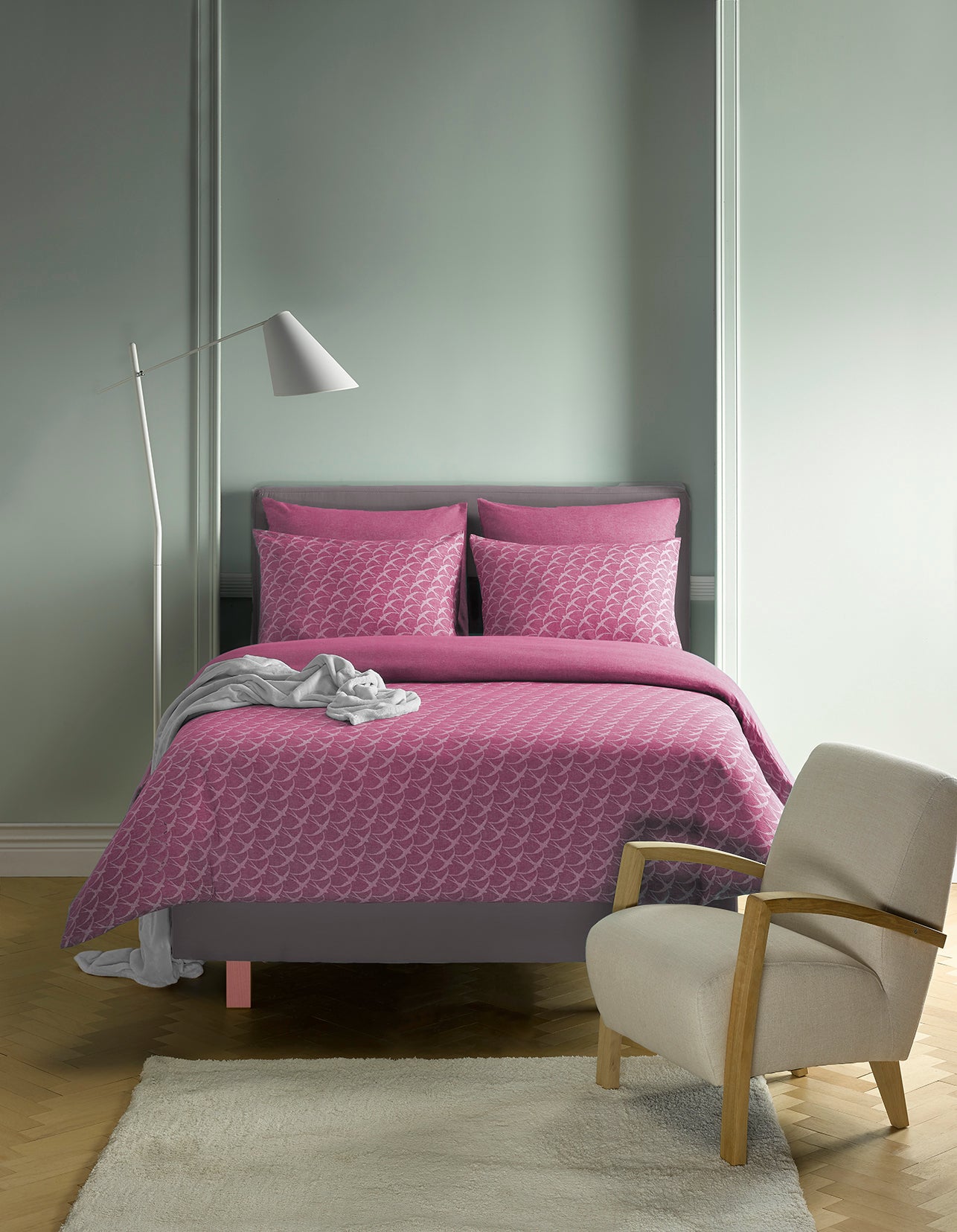 Luxury Collectie - Birds Lilac