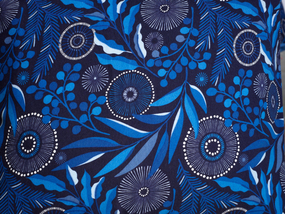 Smart Collectie - Moonflower Cobalt Blue