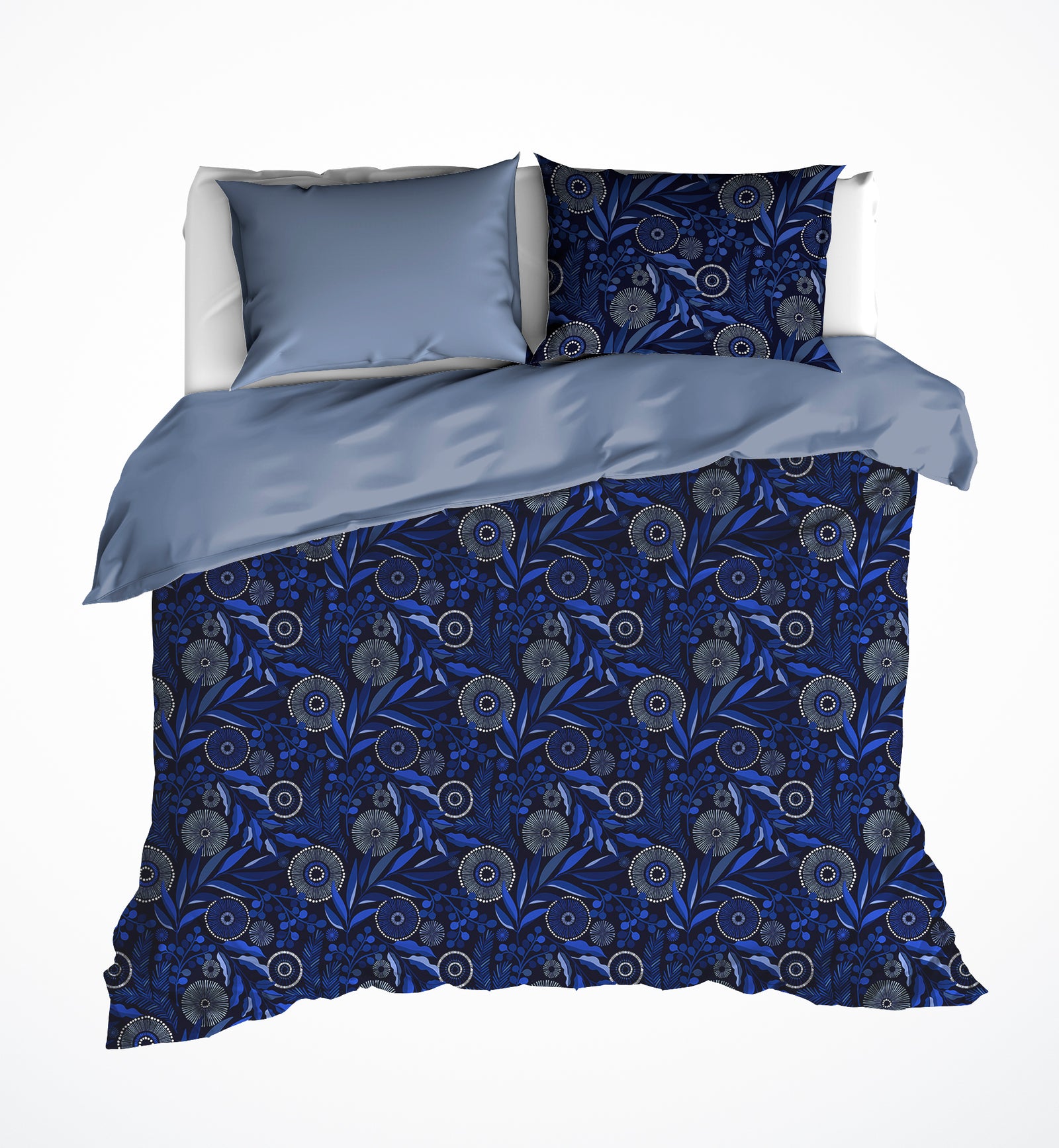 Smart Collection - Moonflower Cobalt Blue