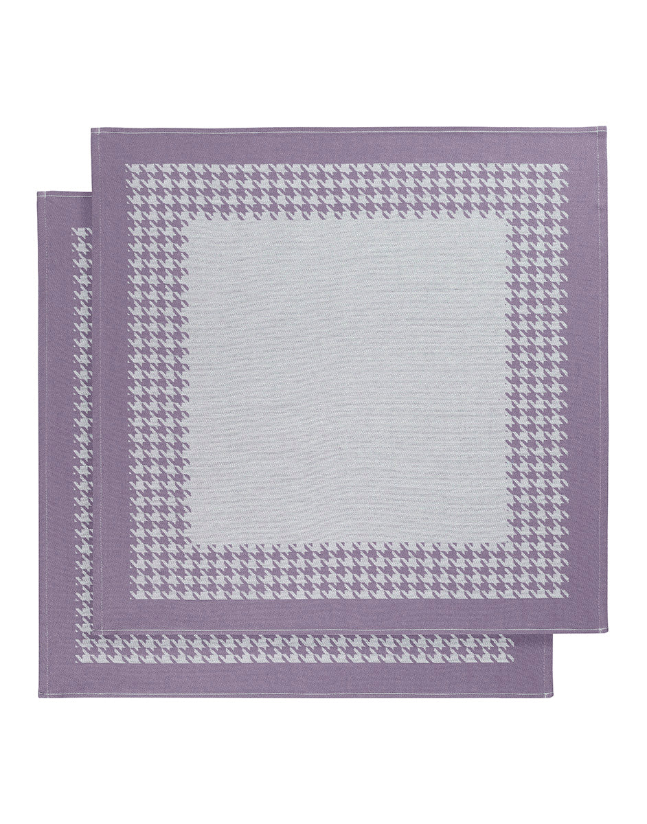 Luxury Collectie - Pied De Poule Lavender