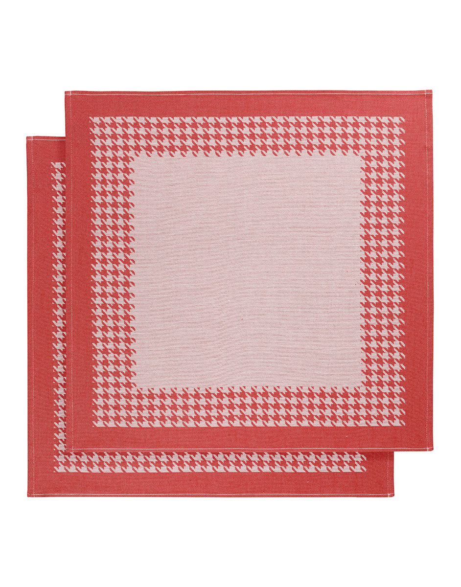 Luxury Collection - Pied De Poule Red