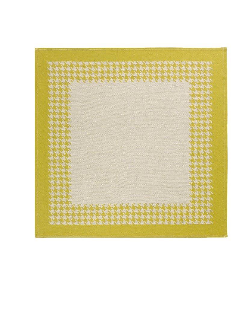 Luxury Collectie - Pied De Poule Yellowgreen