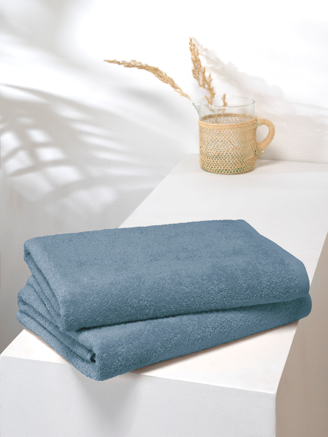 Linge De Bain Troy Stone Blue