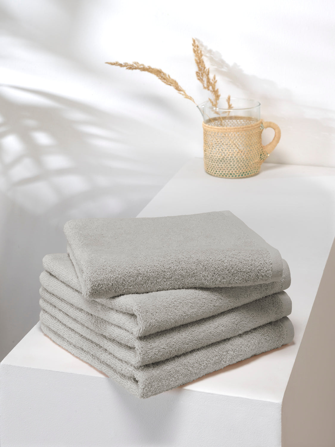 Linge De Bain Troy Silver